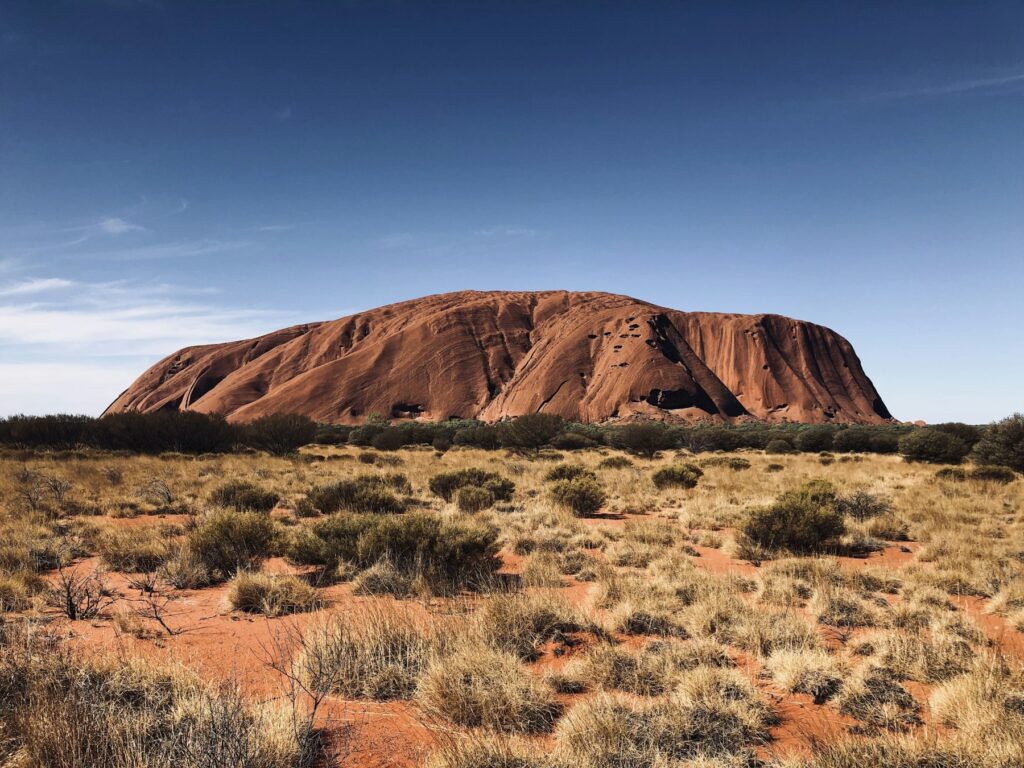 Uluru, no centro da Austrália