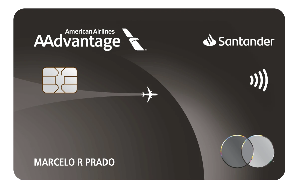 Cartão Santander AAdvantage Black