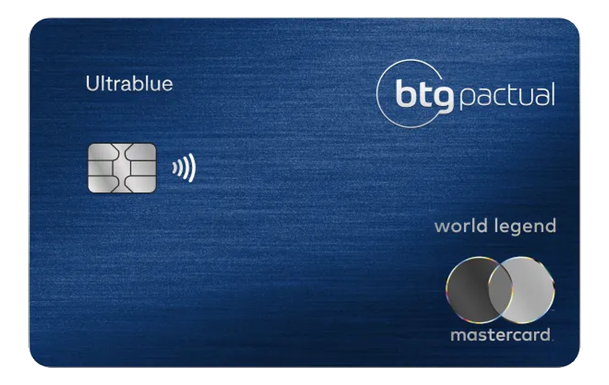 Cartão BTG Ultrablue