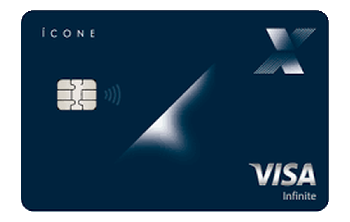 Cartão CAIXA Ícone Visa Infinite