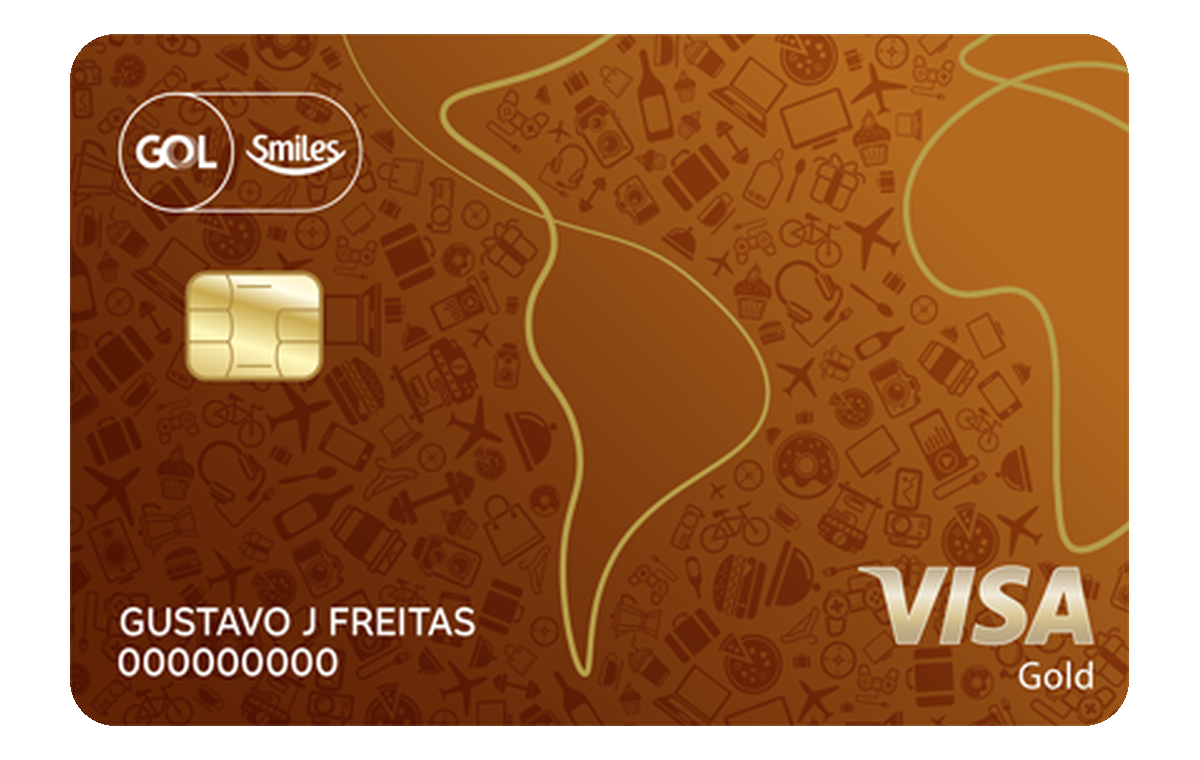 Cartão GOL Smiles Visa Gold