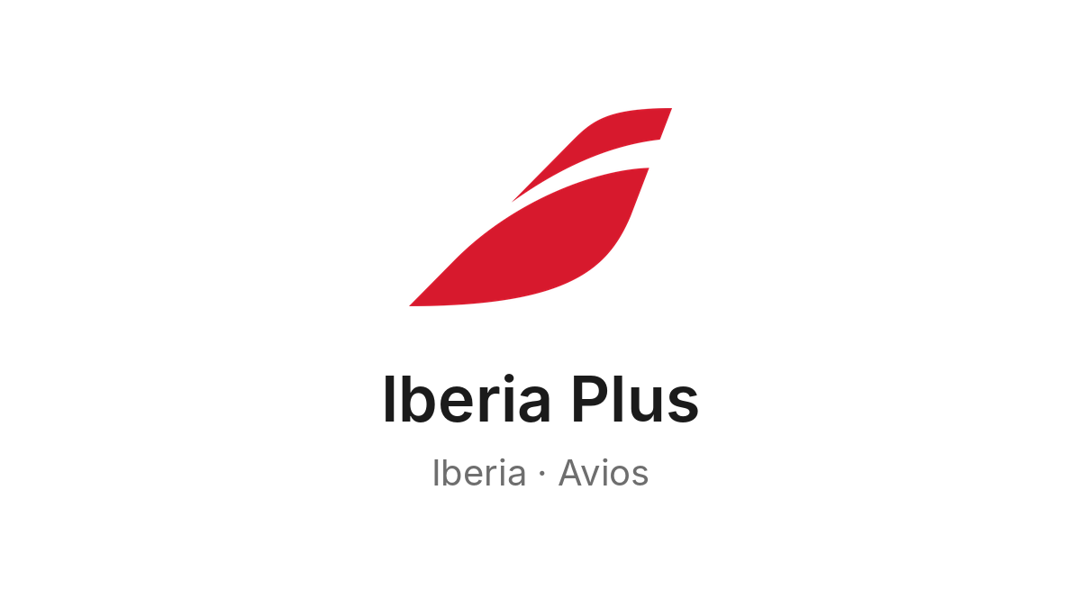 Logo do Iberia Plus